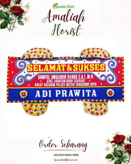Papan Bunga Ucapan Selamat Jambudipa